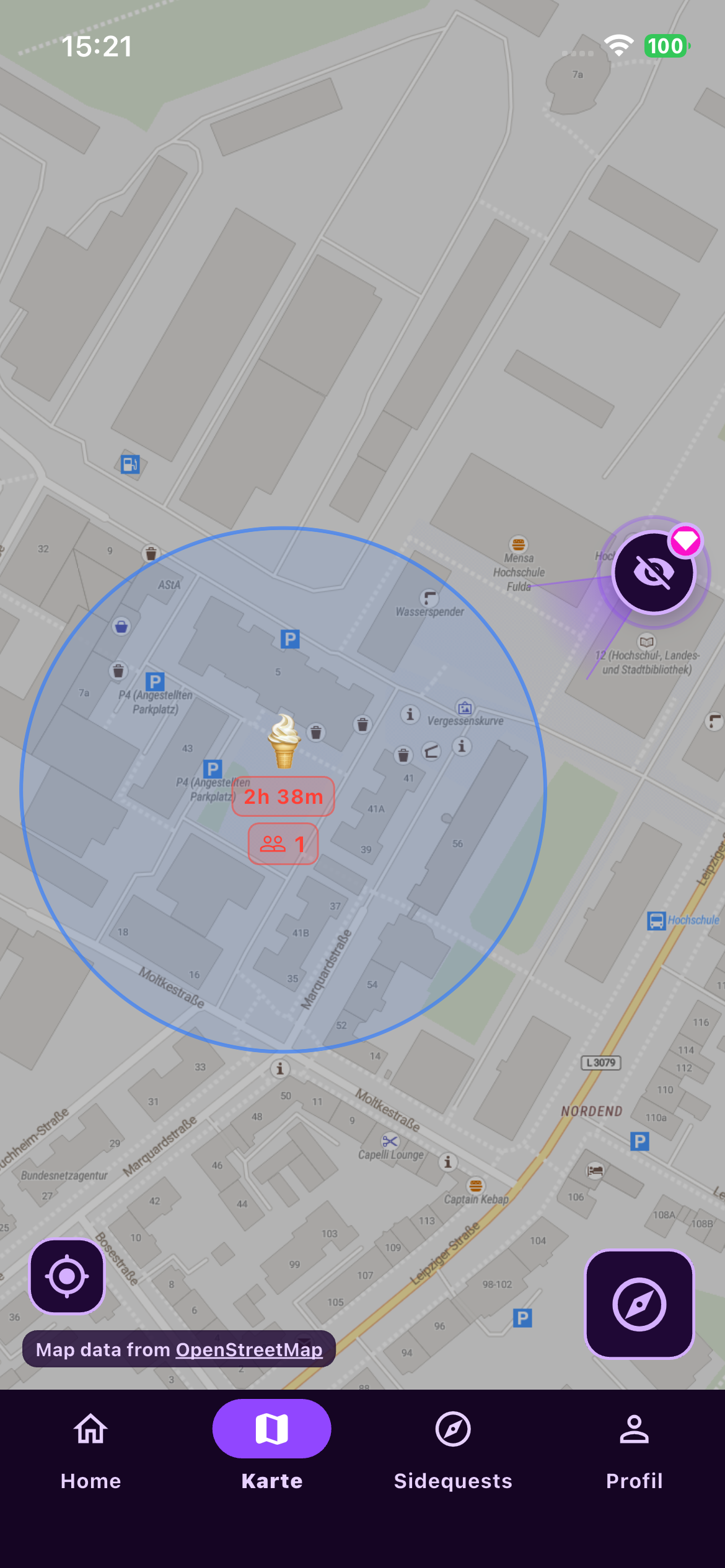 Hotspots Karte